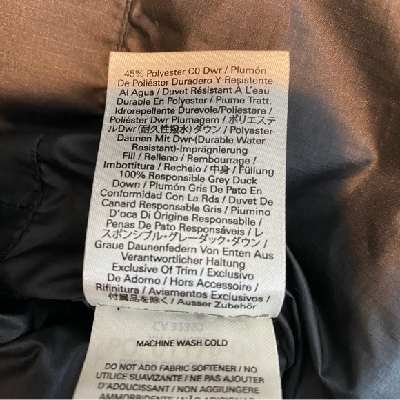 Outerknown Puffer Jacket Down Ripstop Black Gorpcore Full Zip Pockets Huckberry - Picture 10 of 13